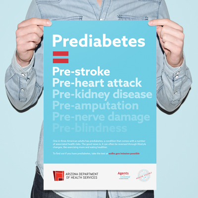 Arizona Department of Health Services: Prediabetes Awareness Campaign