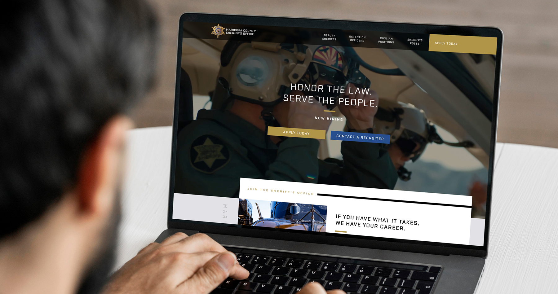 web mockup