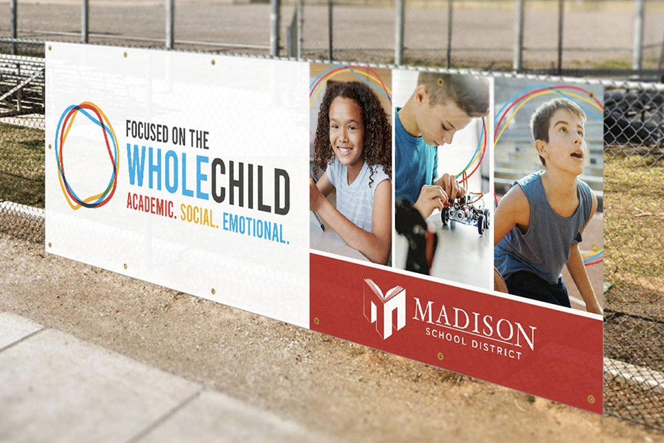 madison fence banner
