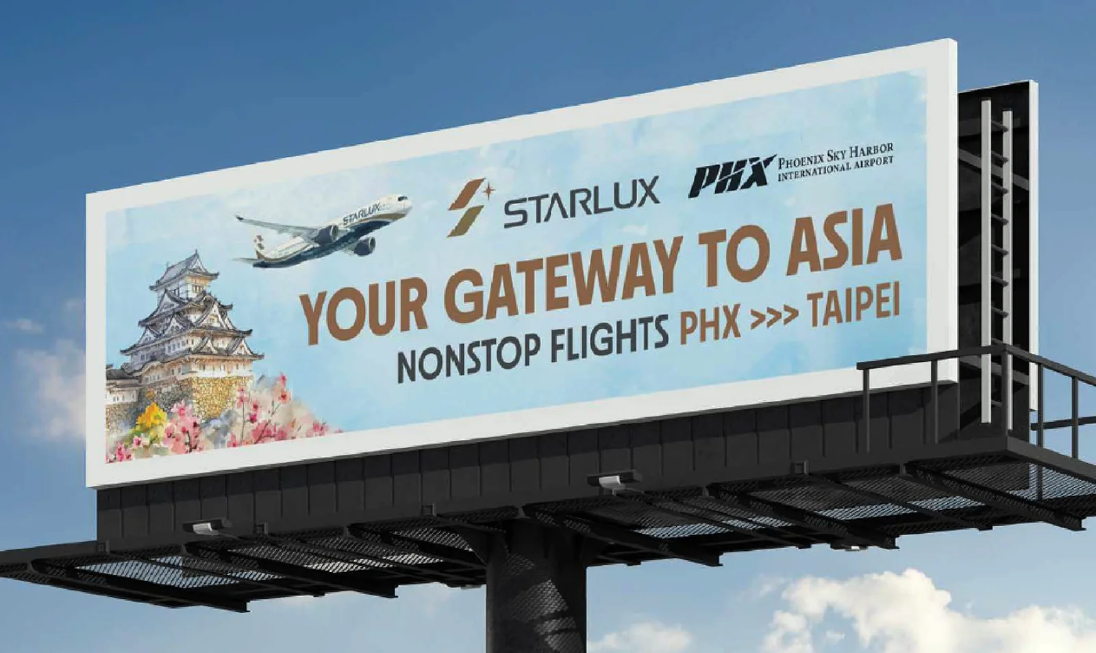 starlux billboard
